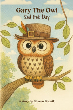 Gary The Owl: Sad Hat Day