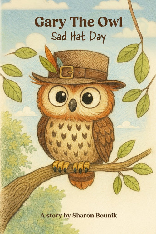 Gary The Owl: Sad Hat Day